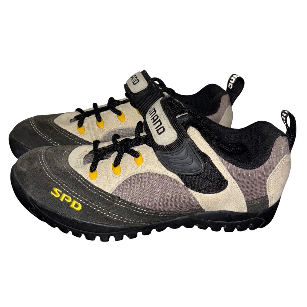 Shimano‎ SH-M037W SPD Cycling Shoes | Women's EU 39 US 6 | Gray Beige - Picture 2 of 14
